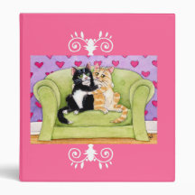 Cute cats in love Binder