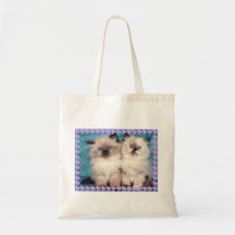 cute cats tote bags