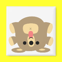 Cute Cheeky Cartoon Bear Magnet