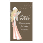 cute chef fairy cooking baking business cards business cards