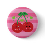 Cute Cherries Pinback Buttons