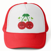 Cute Cherries Mesh Hats