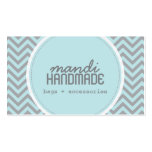 Cute Chevron Stripes Professional Business Card