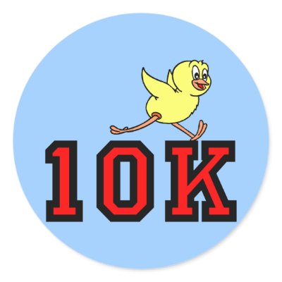 Cute chick 10K by runnersboutique
