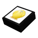 Cute Chick. Little Yellow Bird. Trinket Boxes