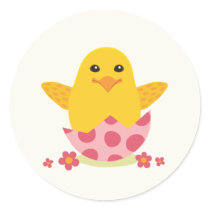 Cute chicken stickers