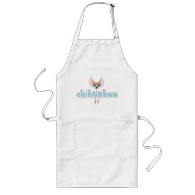 Cute Chihuahua Dog Apron by LisaMarieDesign