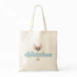 Cute Chihuahua Dog Tote Bag