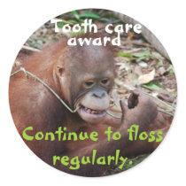 Cute Children's Tooth Care Award