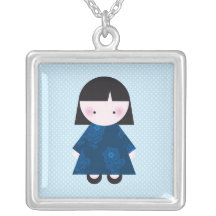 Cute chinese girl jewelry