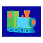 Cute Choo Choo Train Personalized Invitations