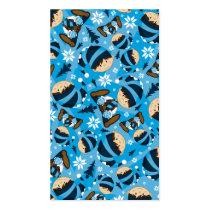 Cute Christmas Elf Bookmark Business Card Template