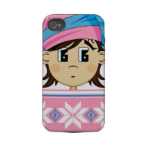 Cute Christmas Elf iphone Case Iphone 4 Tough Covers