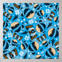 Cute Christmas Elf Poster