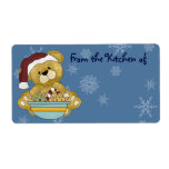 Cute Christmas Kitchen Labels