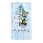 Cute Christmas Kitchen Labels