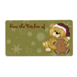 Cute Christmas Kitchen Labels