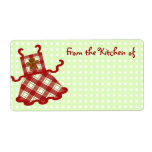 Cute Christmas Kitchen Labels