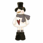 cute christmas snowman cut outs