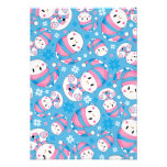 Cute Christmas Snowman RSVP Card Personalized Invitation