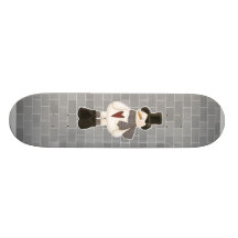 cute christmas snowman skateboard decks