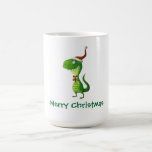 Cute Christmas T-rex Coffee Mugs