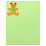 Cute Christmas Teddybear Letterhead Design