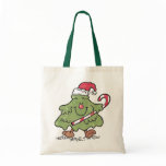 Cute Christmas Tree Tote Bag