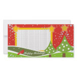 Cute Christmas Trees Photo Cards