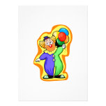 Cute Clute with Baloons Invitation