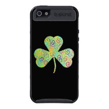 Cute Colourful Shamrock iPhone 5 skinitcase