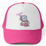 Cute Computer Chic Design Mesh Hat
