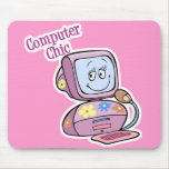 Cute Computer Chic Design Mouse Pad