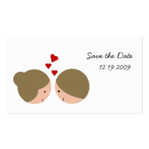 Cute Couple Business Card