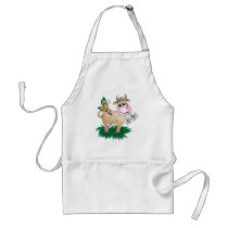 Cute Cow & Butterfly Aprons