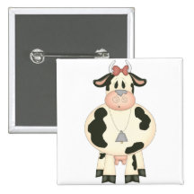 Cute Cow Button
