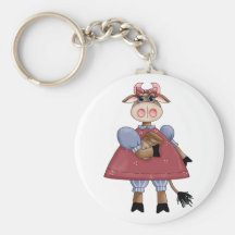Cute Cow Key Chain