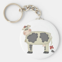 Cute Cow Key Chain