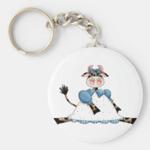 Cute Cow Key Chains