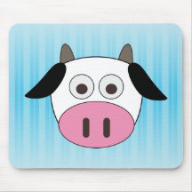 Cute Cow Mousepads