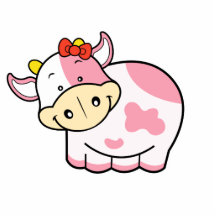 Cute Cow Photo Sculpture