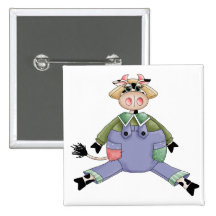 Cute Cow Pin