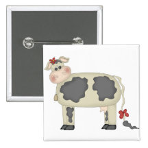 Cute Cow Pins