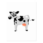 Cute cow postcard