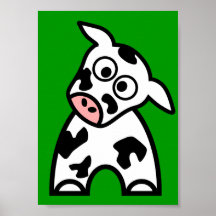 Cute Cow Print