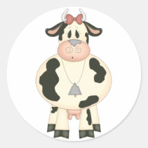Cute Cow Stickers
