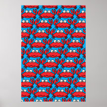 CUTE CRABS POSTER