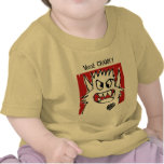 Cute Cranky Monster Cartoon Babies t-shirts