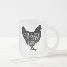 Cute Crazy Chicken Lady Coffee Mug