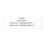 Cute Cream Guinea Pig. Business Card